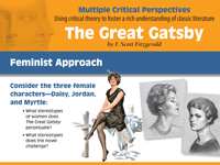 Free Poster: The Great Gatsby Multiple Critical Perspectives